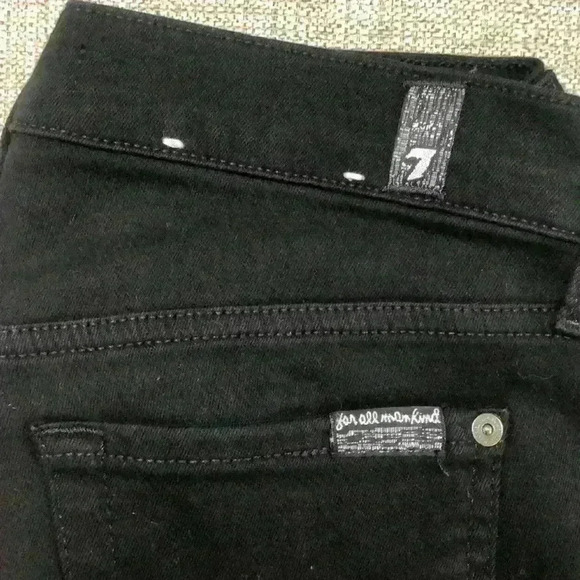 7 For All Mankind Ankle Skinny with Wave Hem - Picture 2 of 7